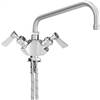 Fisher - 52760 - Single Deck Mounted Faucet, Dual Control, 6-inch Swing Spout and Lever Handles 