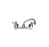 Fisher - 53104 - 8” Wall Mounted Faucet with Eccentrics, 6-inch Swing Spout and Lever Handles 