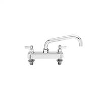 Fisher - 5314 - 8-inch Deck Moutned Faucet - 3/4-inch Inlets - 14-inch Swivel Spout