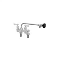 Fisher - 54690 - 4” Wall Body with Deck Mount Adapters, 12-inch Control Spout and Lever Handles 
