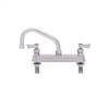 Fisher - 57665 - 8” Wall Body with Deck Mount Adapters, 12-inch Swing Spout and Lever Handles 
