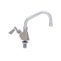 Fisher - 58017 - Single Deck Mounted Faucet, 8-inch Swing Spout and Lever Handles 