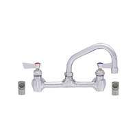 Fisher - 60658 - 8” Wall Mounted Faucet with Concentrics and Elbow, 14-inch Swing Spout and Lever Handles 