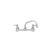 Fisher - 60682 - 8” Wall Mounted Faucet with Concentrics & EZ Install Adapters, 14-inch Swing Spout and Wrist Handles 