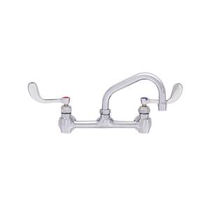 Fisher - 60844 - 8” Wall Mounted Faucet with Concentrics, 12-inch Swing Spout and Wrist Handles 