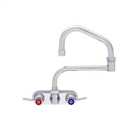 Fisher - 61727 - 4” Wall Body with Concentrics, 23-inch Double Jointed Swing Spout and Lever Handles 