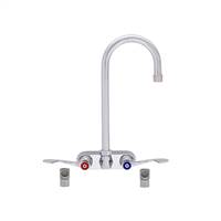Fisher - 62499 - 4” Wall Body with Concentrics and Elbow, 12-inch Gooseneck Spout and Wrist Handles 