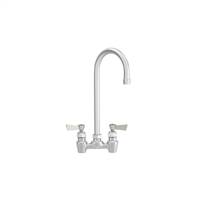 Fisher - 62642 - 4” Wall Body with Concentrics and Elbow, 6-inch Gooseneck Spout and Lever Handles 