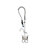 Fisher 68314 Prerinse Spring Widespread Lever Handles 8" Swing Spout