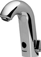 Geberit - 115.727.21.1 - Single Hole Automatic Electronic Sensor Faucet with Hot and Cold Inlets, ADA Compliant Side Temperature Mixer Handle