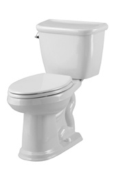 Gerber 20-015 - Brianne™ Suite 1.6 gpf (6 Lpf) Elongated 2 Piece Toilet, 12 inch Rough-In