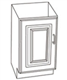 Gerber - SINGLE DOOR CAMEO VANITY CABINET 19-inch X17-inch WHITE