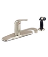 Gerber 40-112-SS Maxwell 1H Kitchen Faucet w/ Spray 2.2gpm Stainless Steel