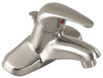 Gerber 40-135-BN Maxwell® Single Handle Lavatory Faucet with Metal Pop-UP Drain, Brushed Nickel