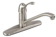 Gerber 40-150-SS Allerton Single Handle Kitchen Faucet, Stainless Steel Finish