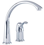 Gerber 40-161 Allerton Single Handle Hi-Arc Kitchen Faucet (Chrome)