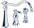 Gerber 40-183 Brianne Kitchen Faucet, Spray, Detached Handle (Chrome)