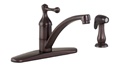 Gerber 40-192-RB Series Abigail™ Single Handle Kitchen Faucet w/Spray, Oil Rubbed Bronze Finish