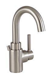 Gerber 40-325-BN - Wicker Park Single Handle 1 or 3 Hole Installation Lavatory Faucet, Brushed Nickel