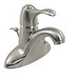 Gerber 40-584-BN - Allerton Single Handle 3 Hole Installation Lavatory Faucet for 4-inch centers, Brushed Nickel