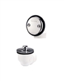 Gerber 41-552-76 Classics Schedule 40 PVC Lift & Turn Drain Kit for Standard Tub with Retaining Ring Chrome