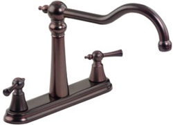 Gerber 42-706-RB Brianne™ Traditional Two Handle Kitchen Faucet, Oil Rubbed Bronze Finish