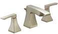 Gerber 43-281-BN Logan Square™ Two Handle Widespread Lavatory Faucet, Brushed Nickel Finish