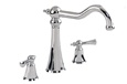 Gerber G8-300 Brianne™ Roman Tub Faucet with Tradtitional Styling and Ceramic Disc Cartridges, Chrome