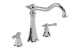 Gerber G8-300 Brianne™ Roman Tub Faucet with Tradtitional Styling and Ceramic Disc Cartridges, Chrome