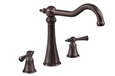 Gerber G8-300-RB Brianne™ Roman Tub Faucet with Tradtitional Styling and Ceramic Disc Cartridges, Oil Rubbed Bronze