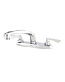 Gerber C4-44-119 Commercial 2 Lever Handle Kitchen Faucet