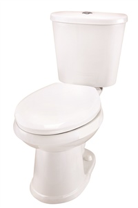 Gerber DF-21-110 Maxwell Dual Flush Elongated Two-Piece Toilet - 10-inch Rough-In