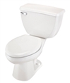 Gerber DF-21-314 Ultra Dual Flush 1.6 gpf Elongated Two-Piece Toilet - 14-inch Rough-In