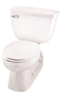 Gerber EF-21-310 Ultra Flush 1.1 gpf Elongated Back Outlet Two-Piece Toilet