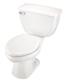 Gerber EF-21-314 Ultra Flush 1.1 gpf Elongated Two-Piece Toilet - 14-inch Rough-In