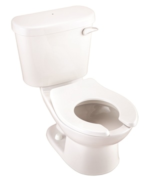 Gerber HE2060197 PeeWee Children's 1.28gpf Gravity Toilet (Tank & Bowl) Right Hand Lever White
