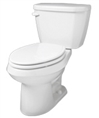 Gerber HE-21-510 - Viper™ 1.28 gpf (4.8 Lpf) Elongated Two Piece Toilet, 10-inch Rough-In