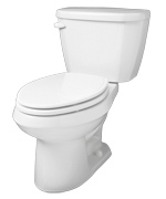 Gerber HE-21-514 - Viper™ 1.28 gpf (4.8 Lpf) Elongated High Efficiency Two Piece Toilet, 14-inch Rough-In