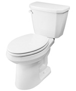 Gerber HE-21-517 Viper™ 1.28 gpf (4.8 Lpf) Elongated, ErgoHeight™ Two Piece Toilet, 10-inch Rough-In
