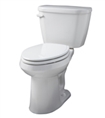 Gerber HE-21-518 - Viper™ 1.28 gpf (4.8 Lpf) Elongated, ErgoHeight™ 2 piece Toilet, 12-inch Rough-In
