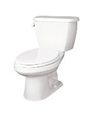 Gerber HE-21-800 - Avalanche™ HET 1.28 gpf (4.8 Lpf) Round Front 2 Piece Toilet, 10-inch Rough-In