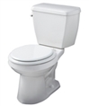 Gerber HE-21-802 - Avalanche™ HET 1.28 gpf (4.8 Lpf) Round Front 2 Piece Toilet, 12-inch Rough-In