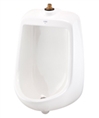 Gerber HE-27-731 North Point 0.125gpf Pint Urinal Washout Top Spud Half Stall White