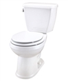 Gerber LS-21-804 - Avalanche™ LS 1.28 gpf (4.8 Lpf) Round Front 2 Piece Toilet, 14-inch Rough-In