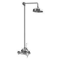 Graff CD1.02-PC Exposed Thermostatic Shower System (Rough & Trim), Polished Chrome