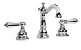 Graff G-2500-LM34 - Canterbury Widespread Lavatory Faucet with Metal Lever Handles