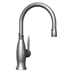 Graff G-4834-LM51-BNi Bollero Kitchen Faucet - Traditional , Brushed Nickel