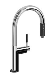 Graff - G-4852-SN/BK - Oscar Oscar Pull-Down Kitchen Faucet