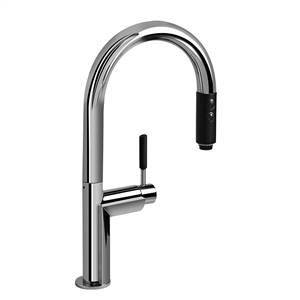 Graff G-4854-SN Oscar Pull- Down Kitchen Faucet, Steelnox (Satin Nickel)