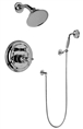 Graff G-7167 - Traditional Pressure Balancing Shower Set W/Handshower (Rough & Trim)
